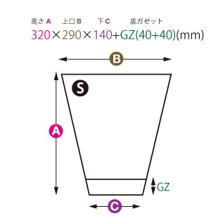 ママうさぎデコラ：商品詳細図