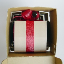 クリアキュービック用梱包段ボール：中