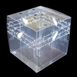 クリアキュービックボックス：Sデライト ホワイト