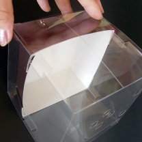 クリアキュービックボックス：逆さま