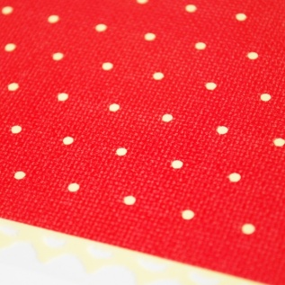 OOピンドットロール：柄アップ