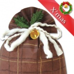 ナチュラルクリスマスセット：ブラウン