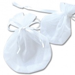 ラウンドポーチ：ホワイト