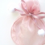 ボンボンポーチ：モーブ