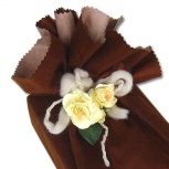 ローズラッピングセット：ブラウン