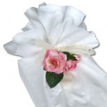 ローズラッピングセット：ホワイト