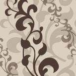 デザインフィルムシート：アラベスク/マホガニー