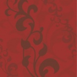 デザインフィルムシート：アラベスク/オリエンタルレッド