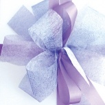 ダブルリボン：アジサイ