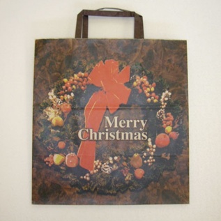 クリスマス手提げ袋：詳細正面