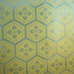 OTD和 賀正花袋：柄アップ（ゴールドW）