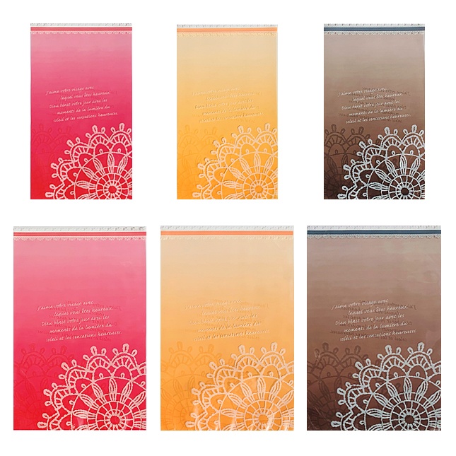 OFレースバッグ：サイズ一覧